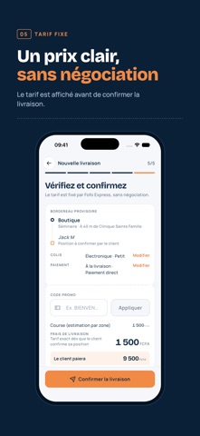 Fofo Express : Livraison screenshot 5
