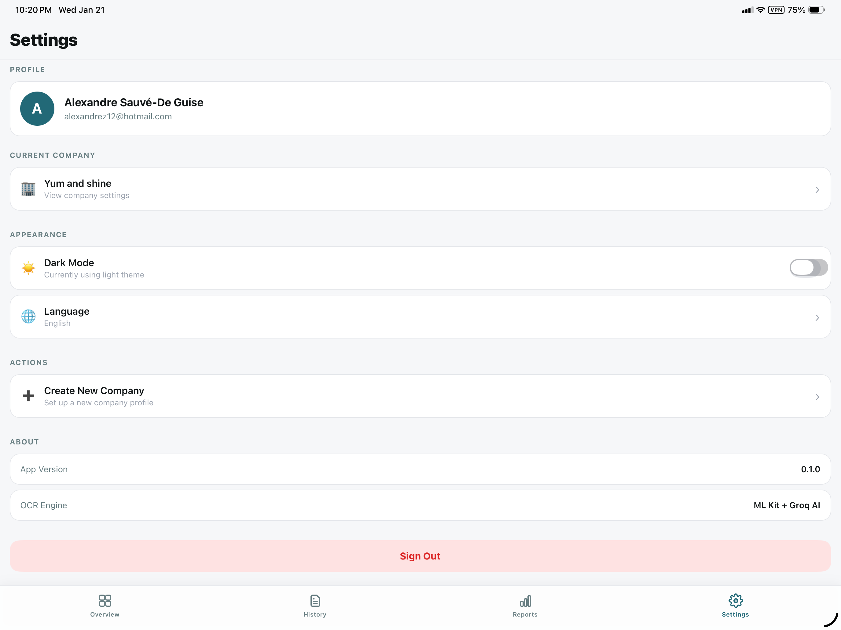 Factura screenshot 7