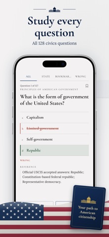American Citizenship Test 26 Screenshot 2 of 6