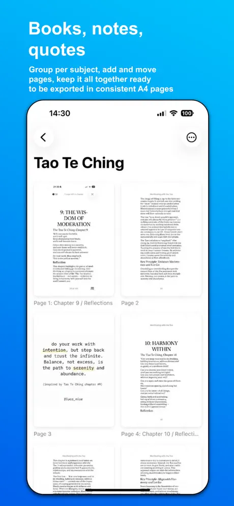 A4Pad A4 文档制作工具应用截图