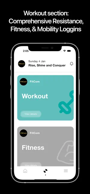 Fitcom App screenshot 3