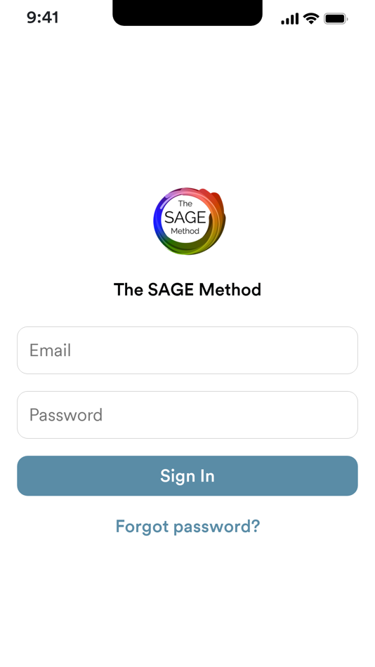 #1. The SAGE Method (iOS) By: The SAGE Method LLC