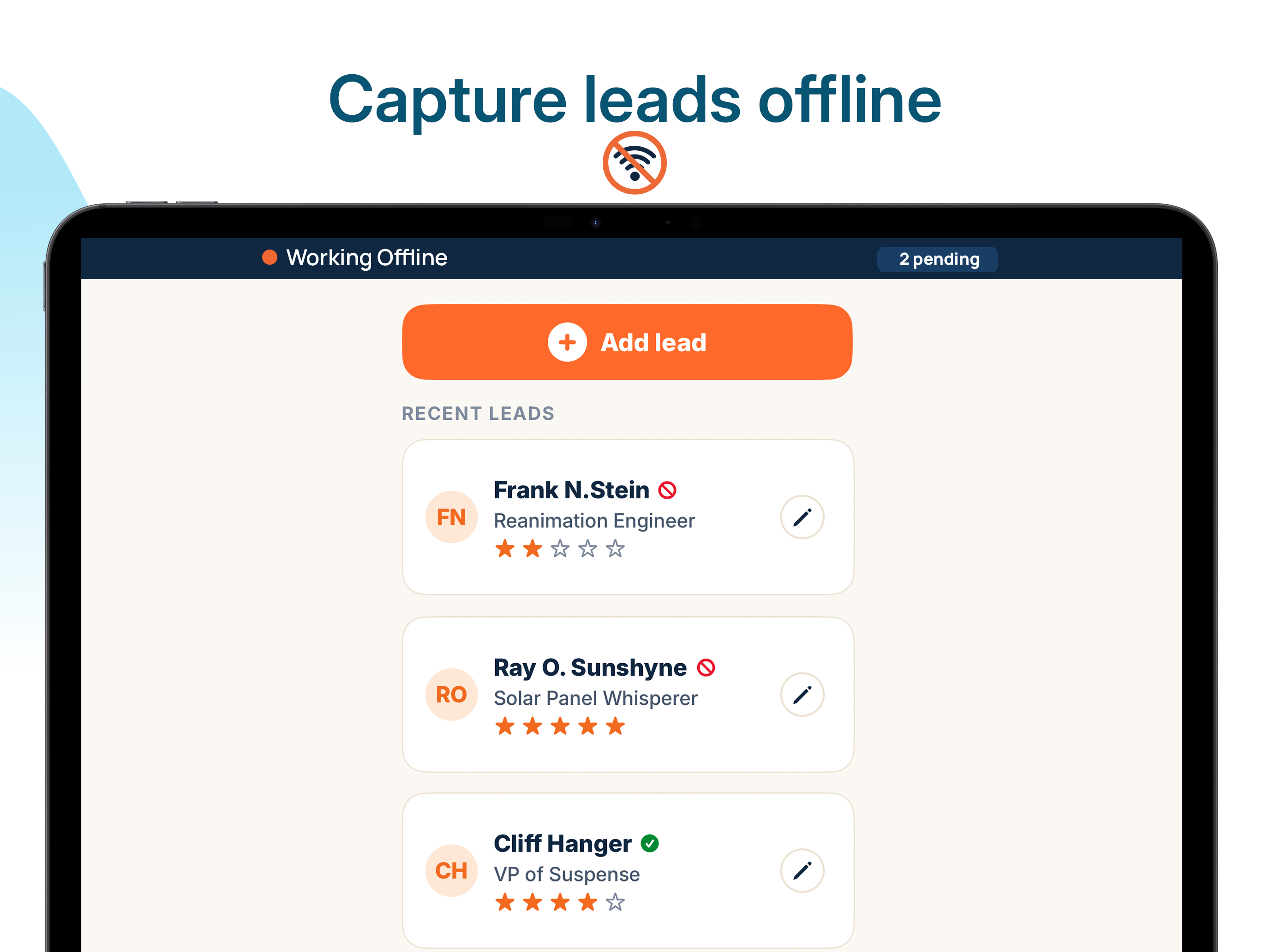 OnSpot Social Lead Capture screenshot 13