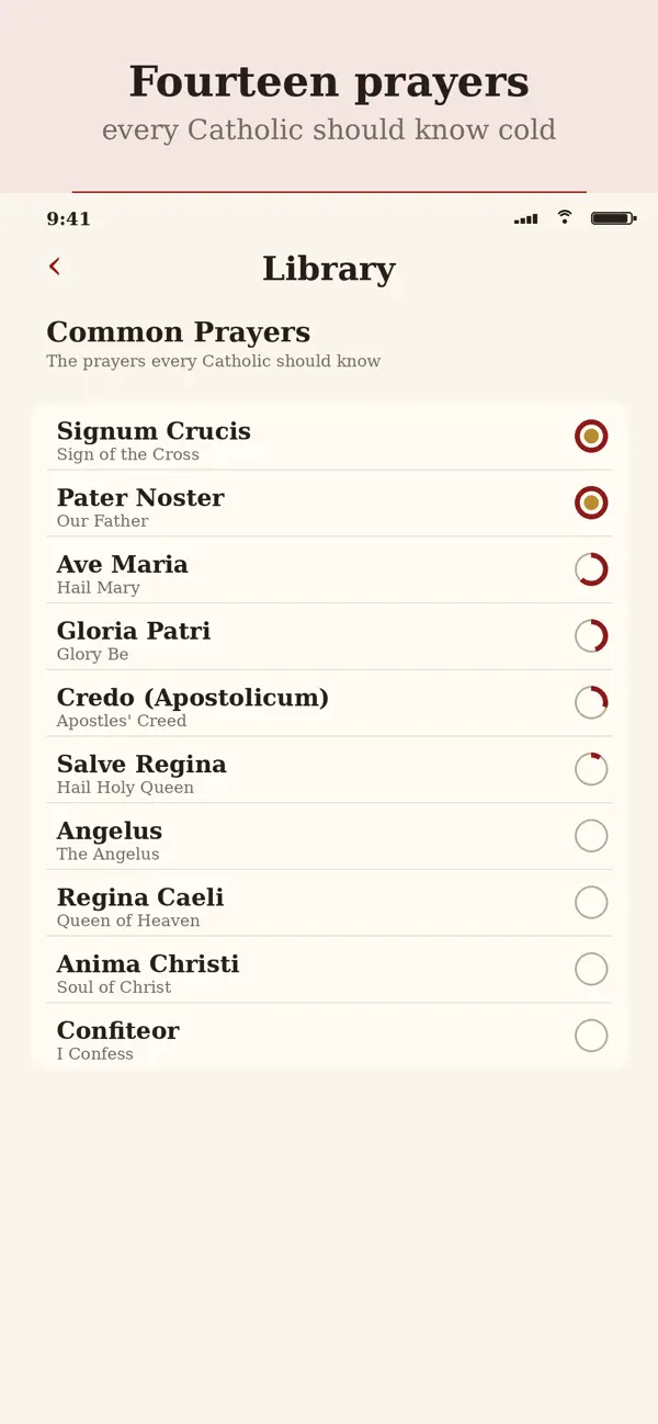 Screenshot #2 pour Oremus Latin