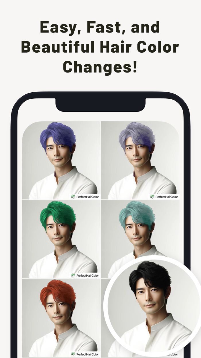 完美髮色 虛擬染髮造型變換專業工具應用程式系統軟體