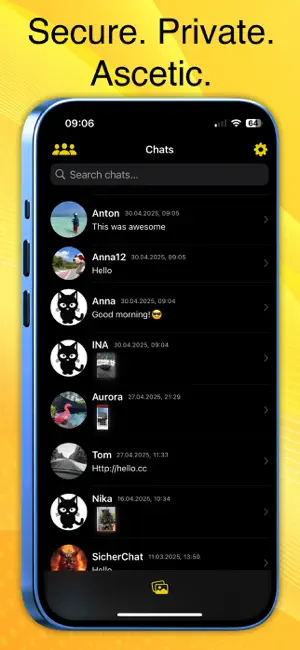 SicherChat screenshot 1