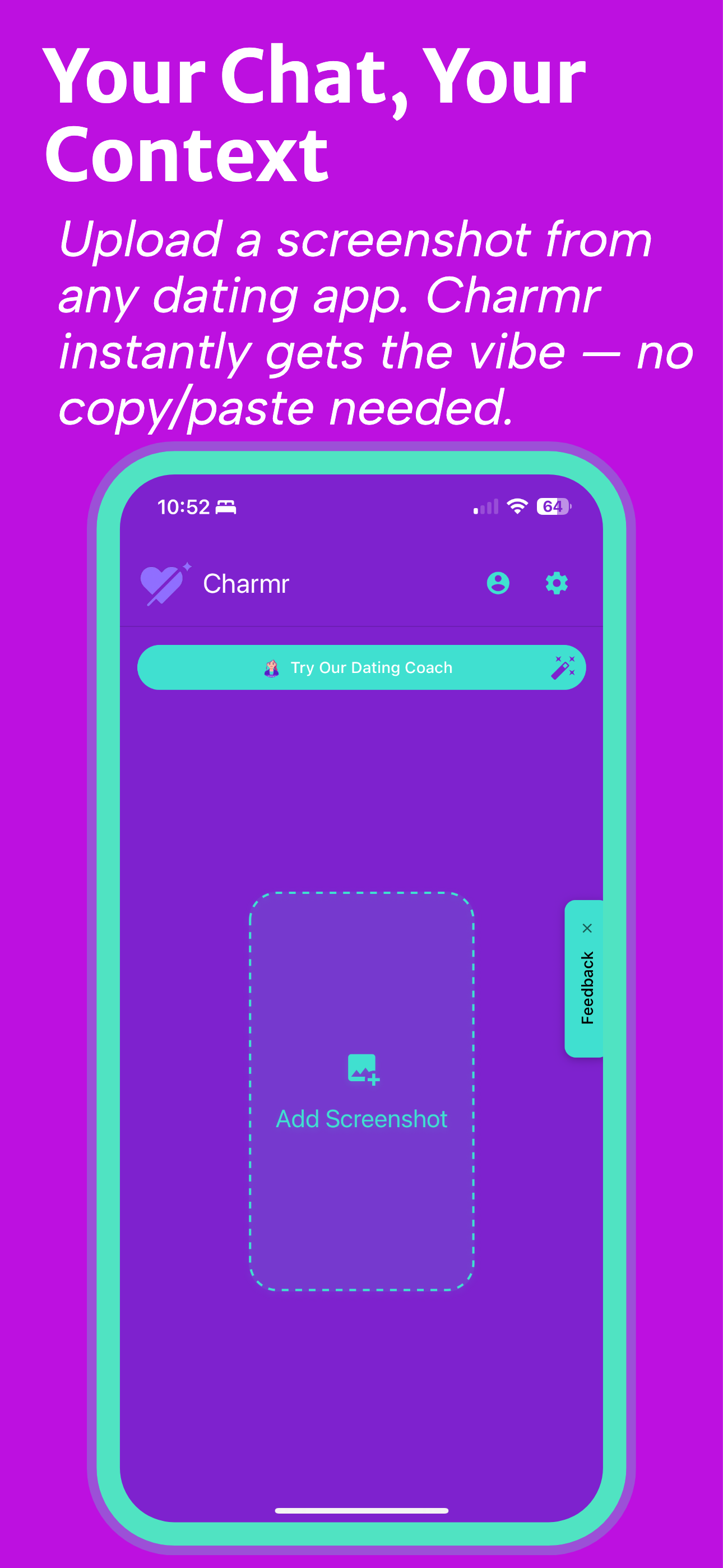 Charmr - Dating Coach screenshot 4