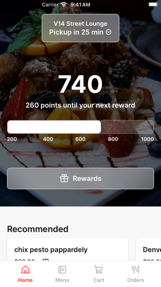 V 14 Street Lounge app screenshot