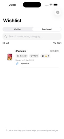 App screenshot
