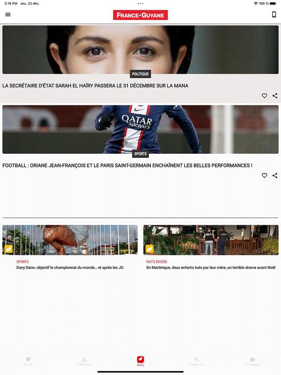 Screenshot #4 pour FG Actu