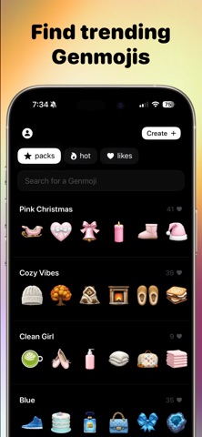 Mojis – AI Emoji Generator screenshot