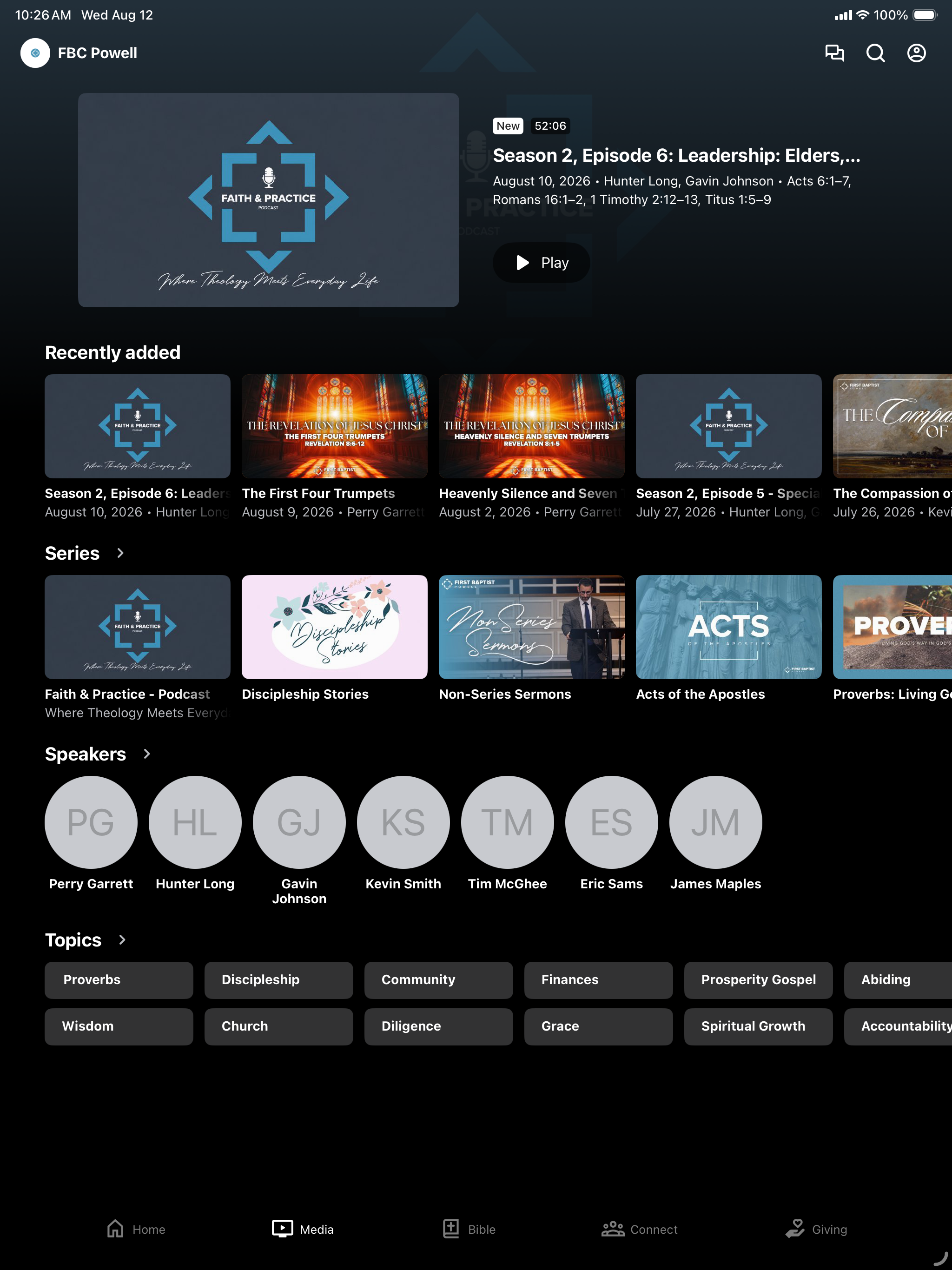 First Baptist Church of Powell screenshot 5