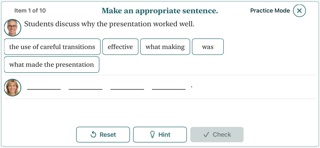 TOEFL - Complete Sentence Lab Screenshot 6 of 6