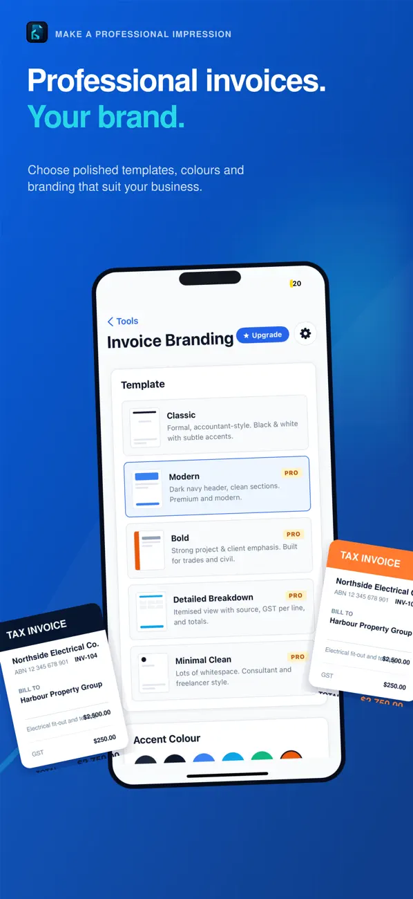Buildstate Invoice current App Store screenshot 4