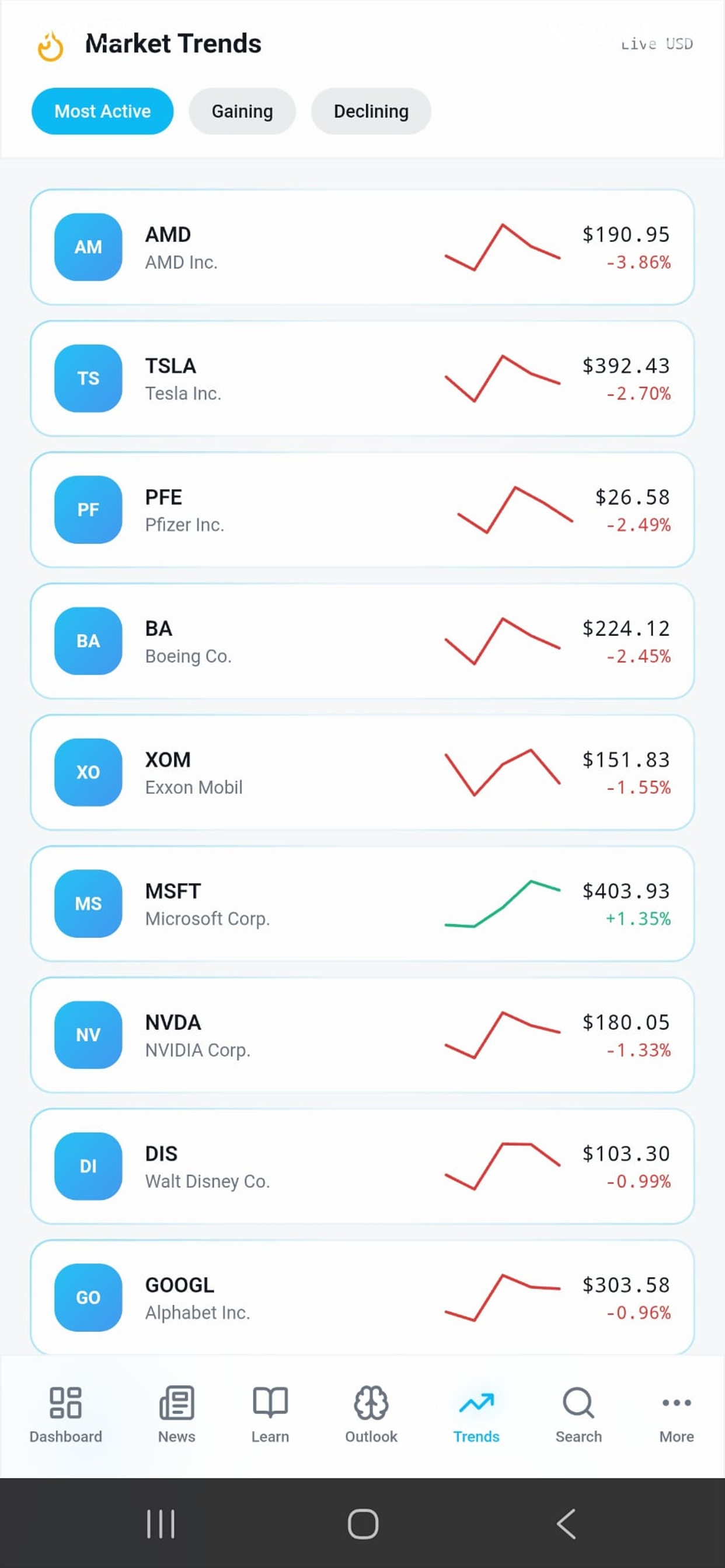 StockLearnAI screenshot 3