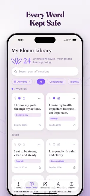 Bloom & Thrive Affirmations screenshot 3