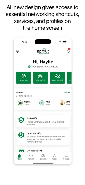 Sprout Fiber Internet screenshot 2