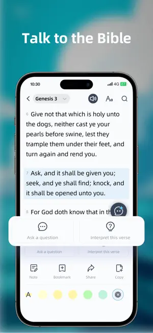 Grace: Bible Chat screenshot 1