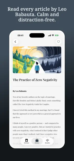 Zen Habits by Leo Babauta screenshot 2