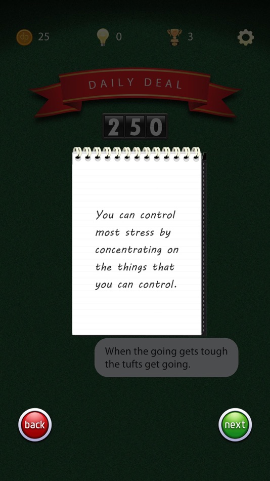 #9. DOUBLE PLAY Word Solitaire (iOS) 게시자: INversionGAMES LLC