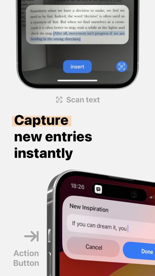 #3. Thoughts - Quotes Manager (iOS) 由: Henri Bredt
