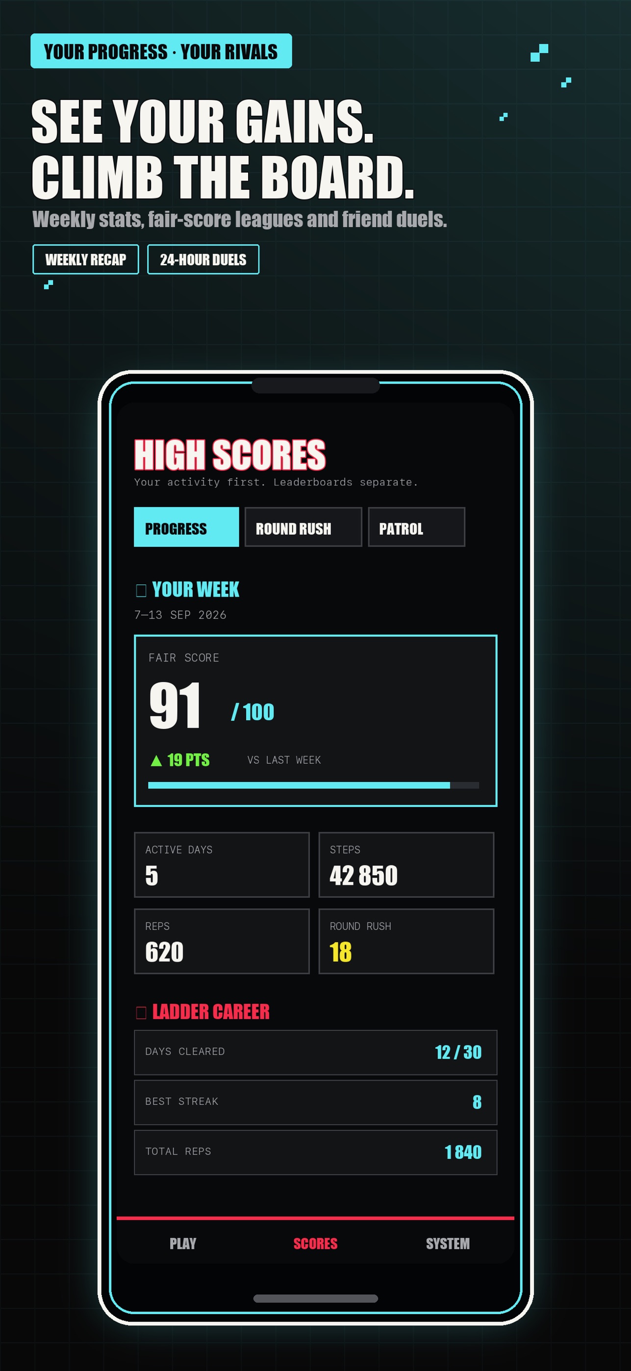 Screenshot 2 of Hero Stage: Arcade Workout