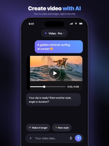 inRole AI Chatbot & Video iPad screenshot
