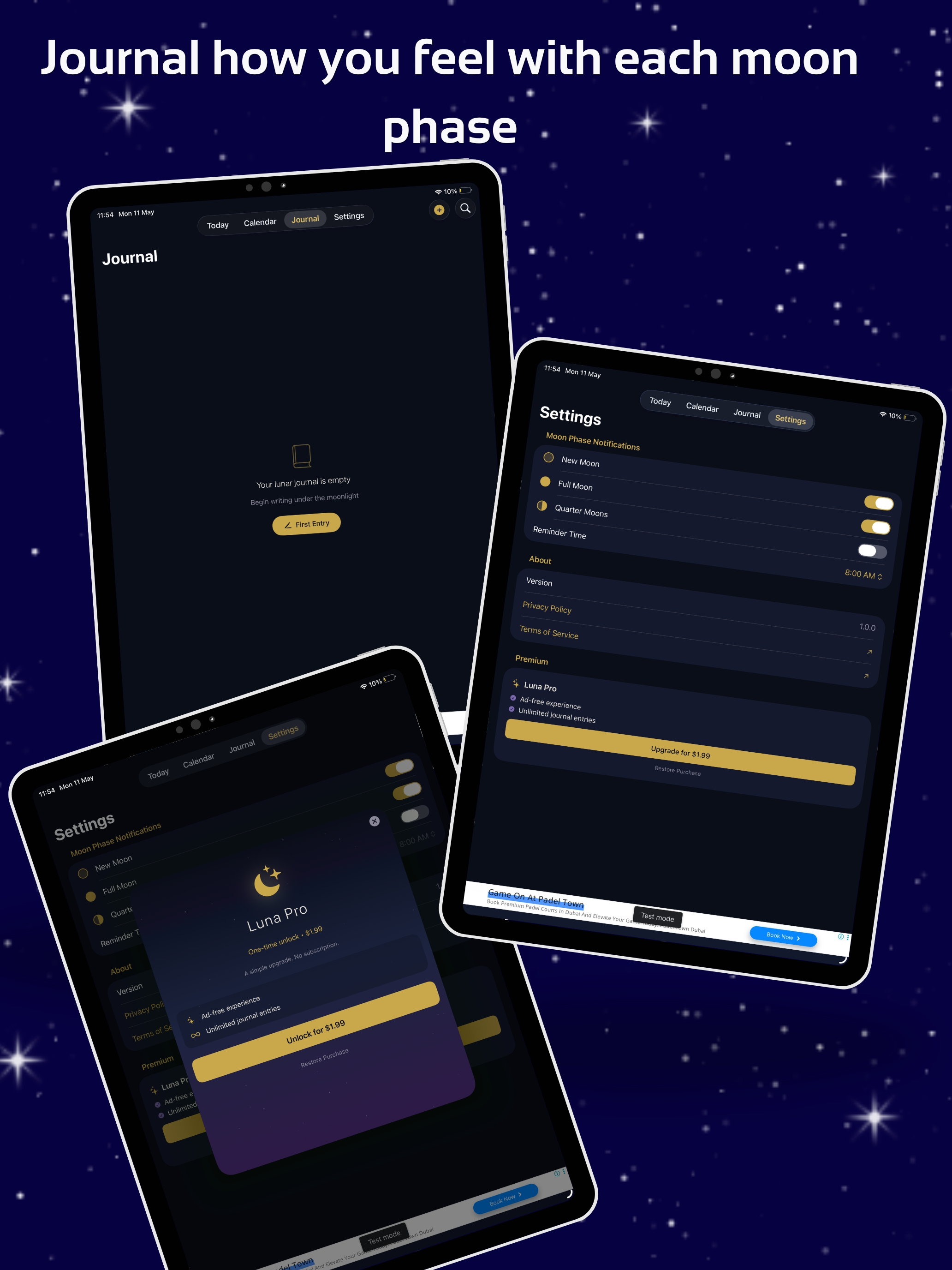 Luna Journal Moon Phases