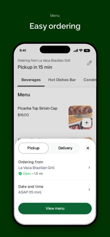 La Vaca Brazilian Grill iPhone screenshot