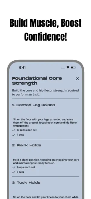 Calis : Calisthenics Workout screenshot 3