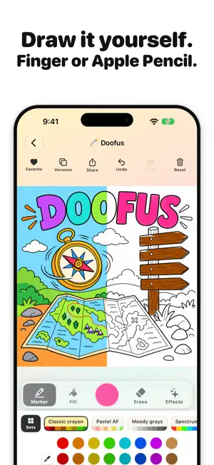 Swear Coloring Book for Adults screenshot 4
