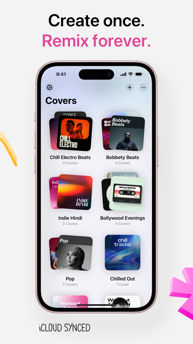 Denim - Playlist Cover Maker Screenshot