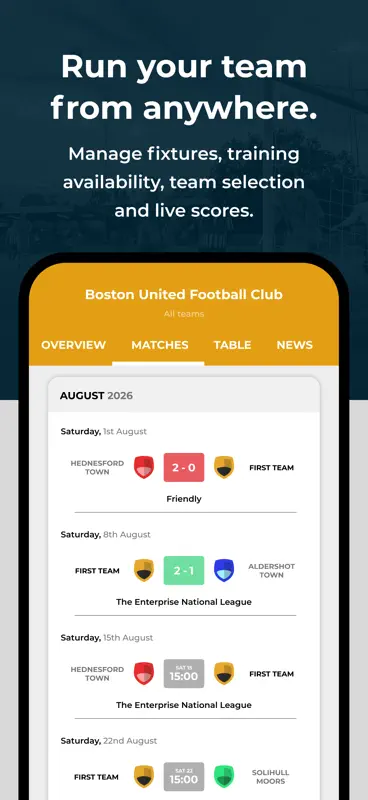 Pitchero screenshot 2 of 7