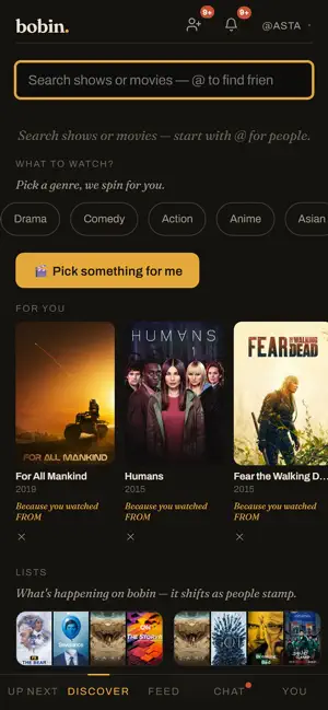 bobin - TV & Movie Tracker screenshot 3