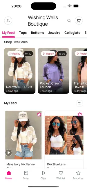 Wishing Wells Boutique screenshot 2