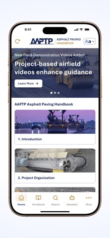 AAPTP Asphalt Paving Handbook screenshot
