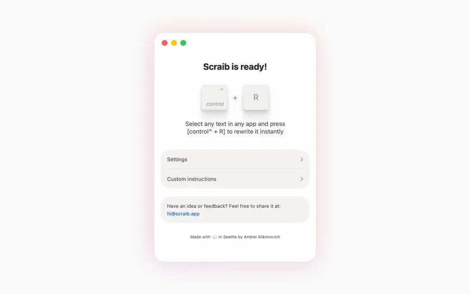 Screenshot 2 of Scraib.app 1.4.2
