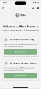 Rissa Citizen Science screenshot