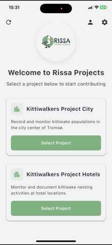 Rissa Citizen Science Screenshot 2 of 4