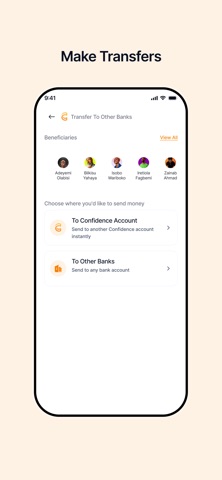Confidence MFB screenshot