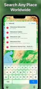 Terrain Elevation Profile screenshot