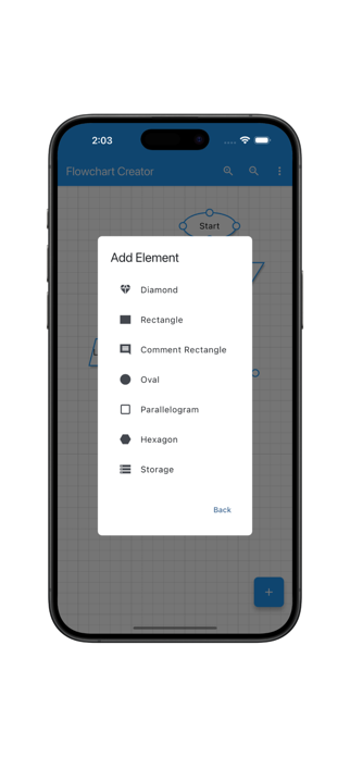 Flowchart Creator(Pro) Screenshot 2 of 8