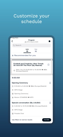 World Football Summit iPhone screenshot