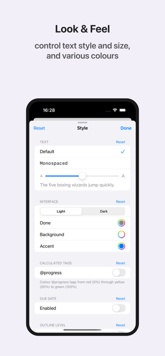 PaperTrail: TaskPaper Client Screenshot 4 of 10