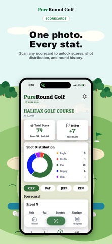 PureRound | Golf Tracker Screenshot 2 of 4