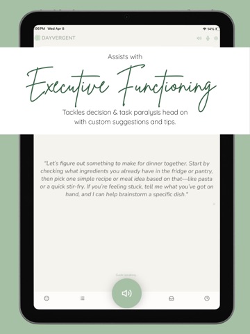 DayVergent iPad screenshot
