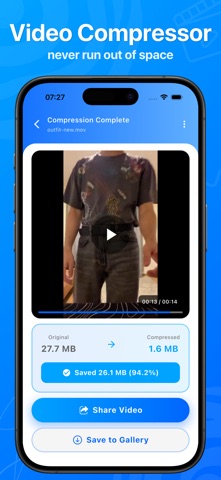 Video Compressor - Vixpress Screenshot 3 of 4