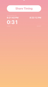 Birthsmarter Contraction Timer screenshot