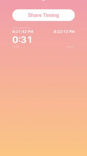 Birthsmarter Contraction Timer screenshot 2