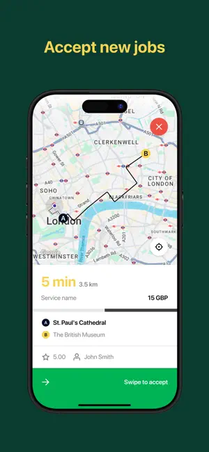 Crownlane - App for Chauffeurs screenshot 1